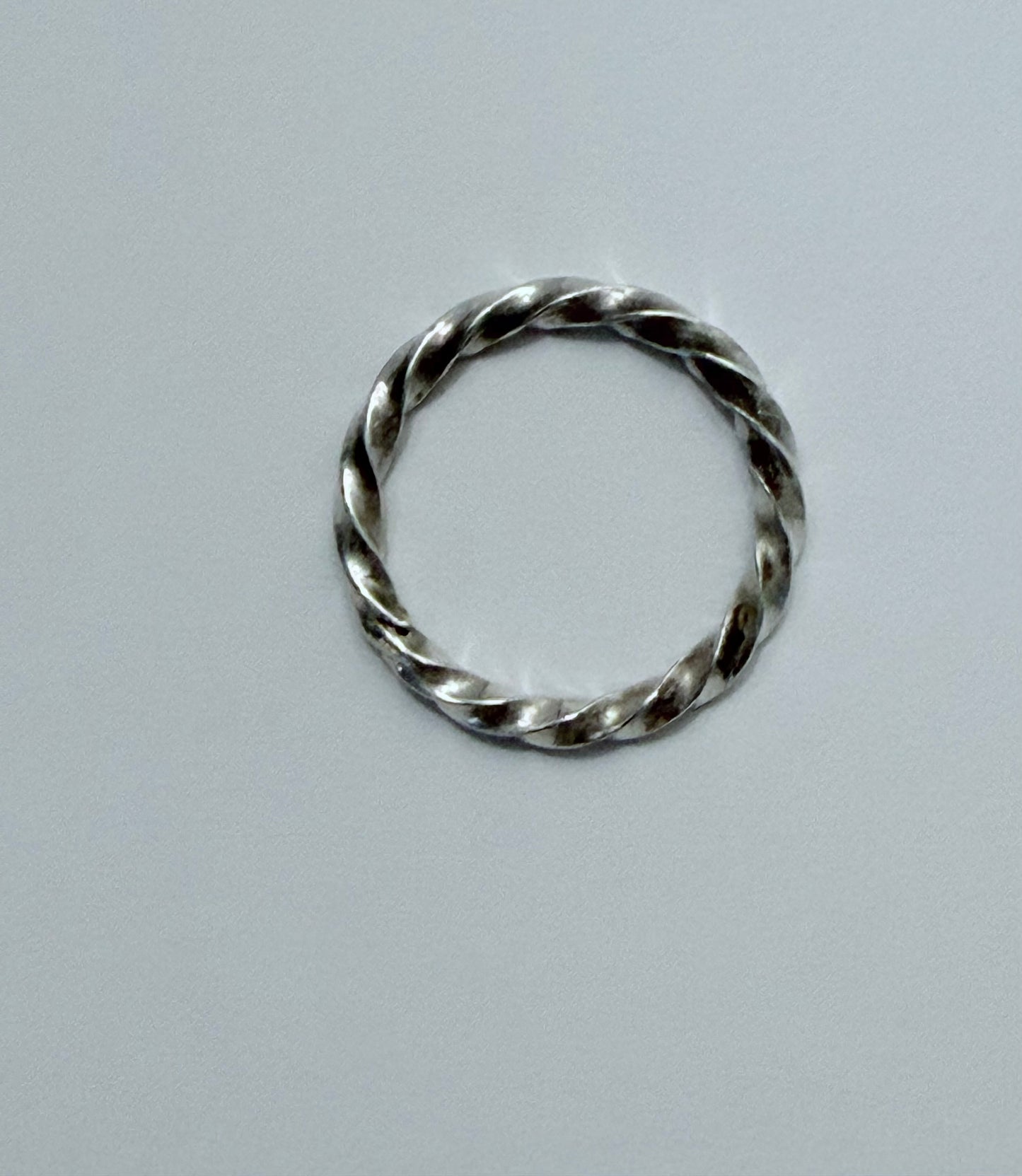 Sterling Silver Stacking Ring Twist